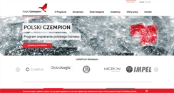 Desktop Screenshot of polishchampion.pl